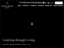 Tablet Screenshot of indiansprings.org